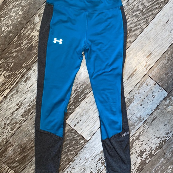 Blue under armor storm leggings. - Picture 4 of 4